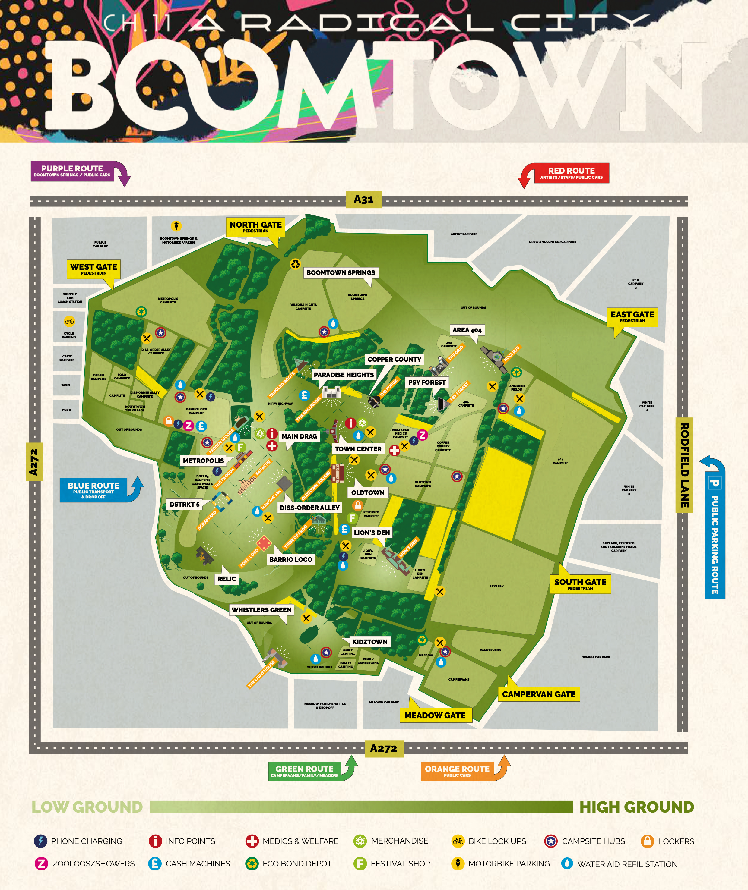 Boomtown Map 2019 Official