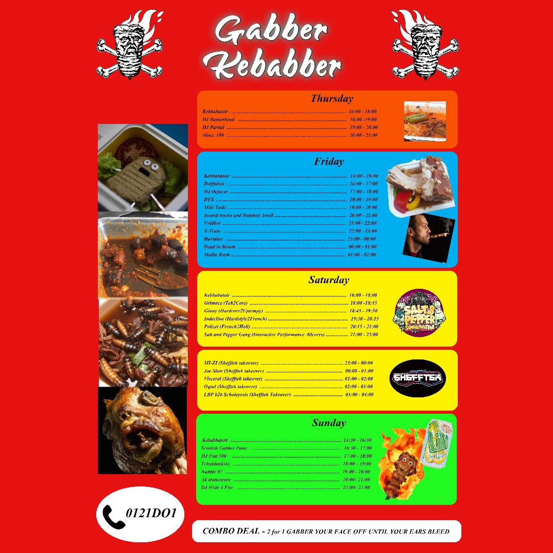 Boomtown Gabber Kebabber Lineup 2023